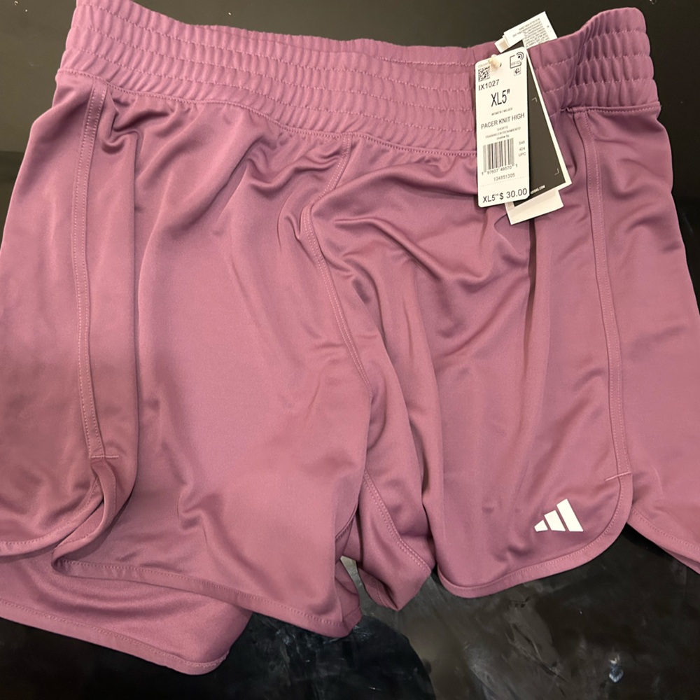 Adidas Mauve Athletic Shorts